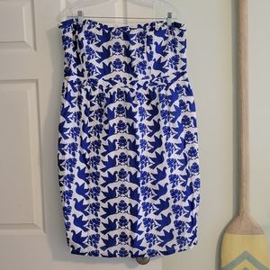 Old Navy Bird Print Dress Plus 3x